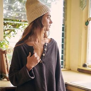Free People | Hailee sweater set in mocha
